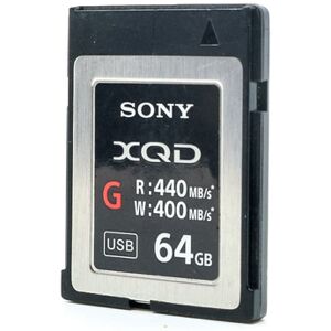 Occasion Sony XQD G 64Go 440MB/s - Carte memoire