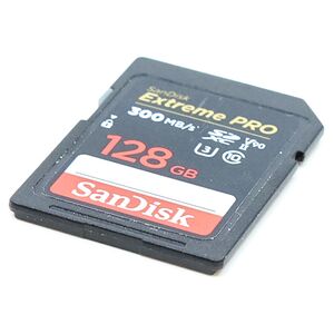 Occasion SanDisk 128Go Extreme Pro 300 MB/s UHS-II SDXC - Carte memoire SD