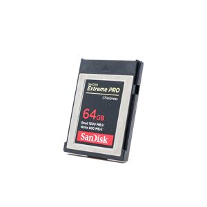 Occasion SanDisk 64GB Extreme PRO Type B Carte memoire CFexpress
