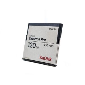 Occasion SanDisk Extreme PRO 120GB 450Mo/s CFast 2.0 Carte memoire