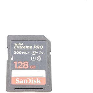 Occasion SanDisk 128Go Extreme Pro 300 MB/s UHS-II SDXC - Carte memoire SD