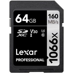 Lexar Carte SD Professional 1066X 64Go 160Mo/s - Publicité