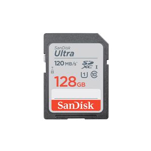 SanDisk Carte SD Ultra 128Go 120Mo/s - Publicité