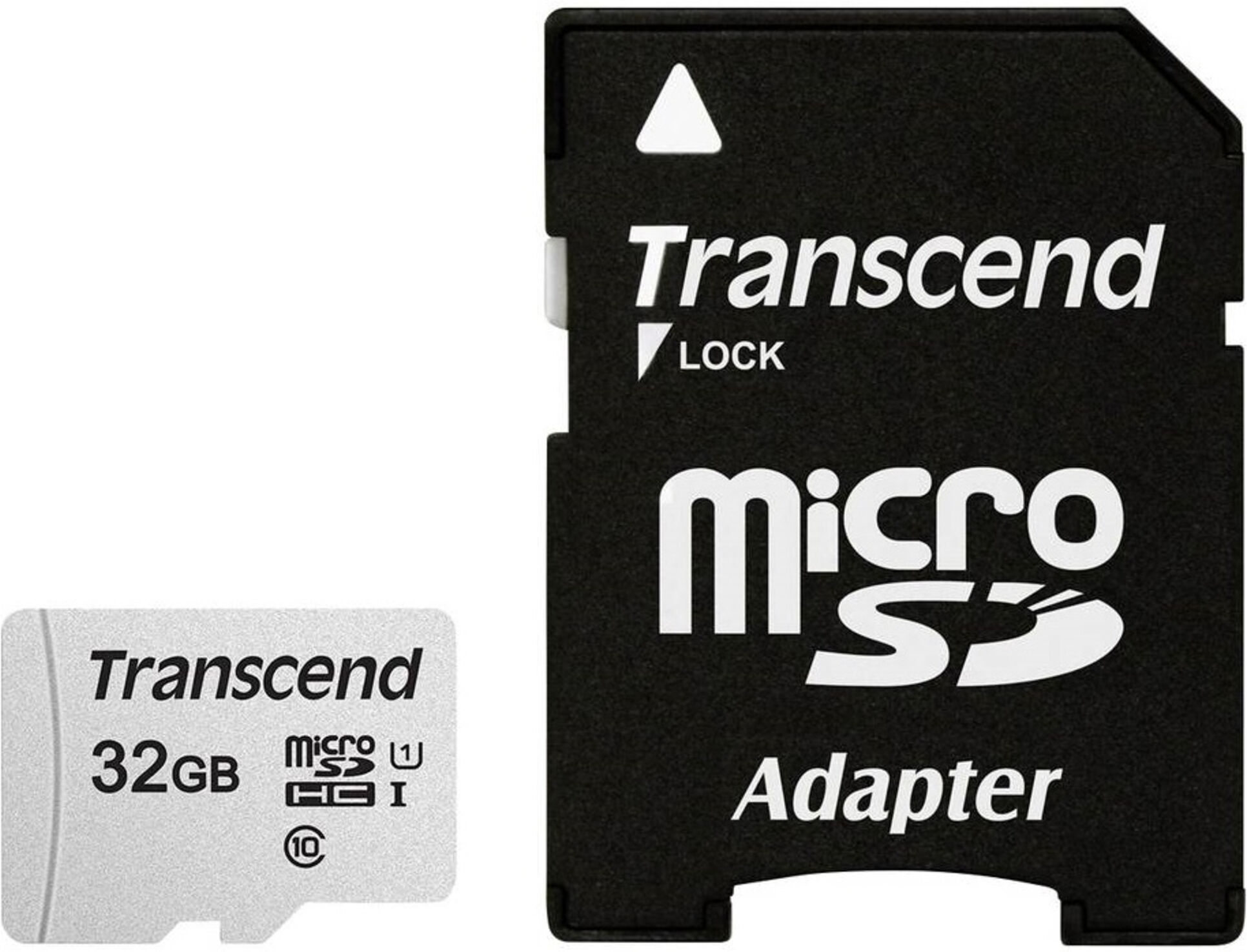 Transcend microSDHC 300S 32GB 32 Go NAND Classe 10 - Neuf