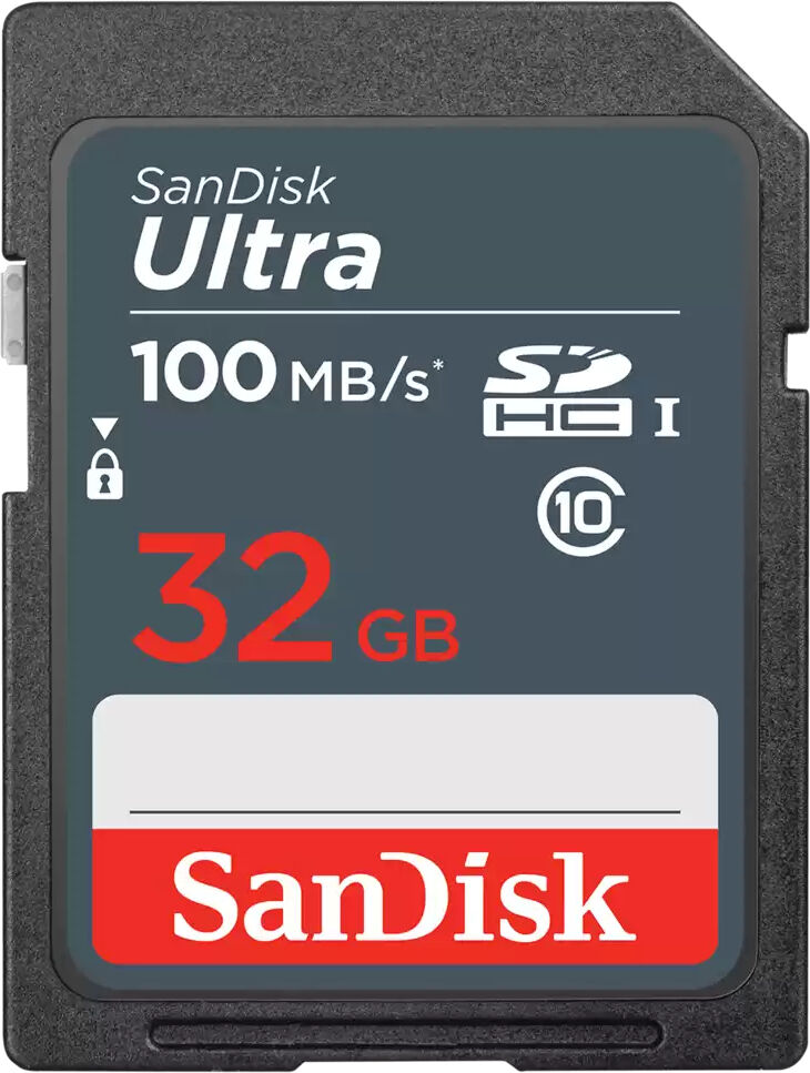 SanDisk Carte SDHC Ultra 32GB UHS-I (120MB/s) (Class 10)