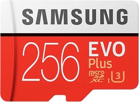 Refurbished: Samsung EVO Plus 256GB microSDXC UHS-I U3