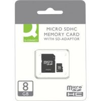 Q-Connect Micro SD Card 8GB, Class 10, KF16011