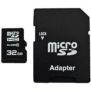 dekoelektropunktde Scheda di memoria MicroSDHC da 32 GB con adattatore di classe 10 compatibile per LG P700 Optimus L7