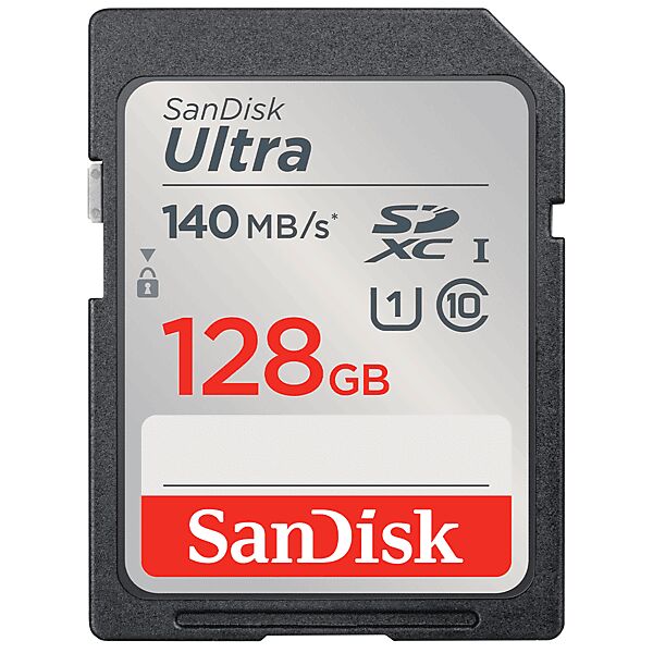 sandisk scheda di memoria  ultra c10 128gb