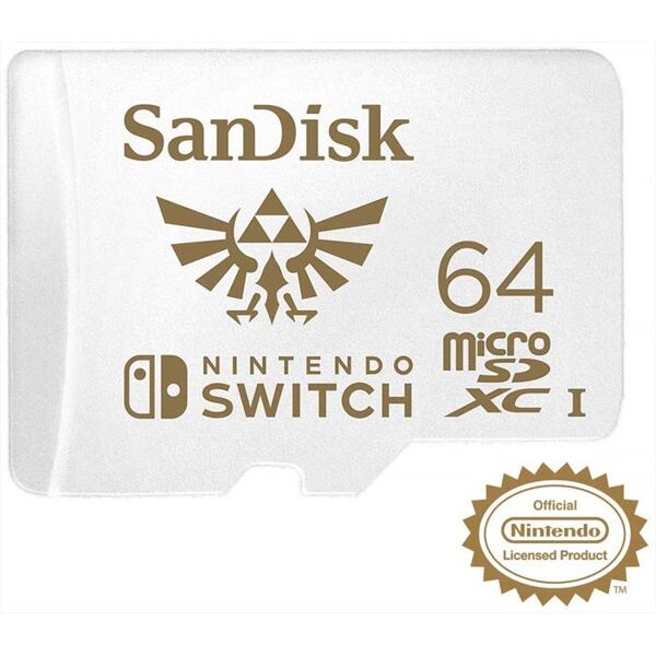 sandisk microsdxc per nintendo switch 64gb