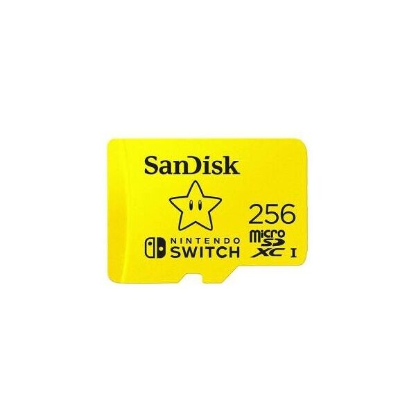 switch micro sdxc sandisk 256gb for nintendo switch