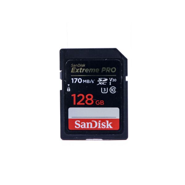 sandisk 128gb extreme pro 170mb/s sdxc card (condition: excellent)