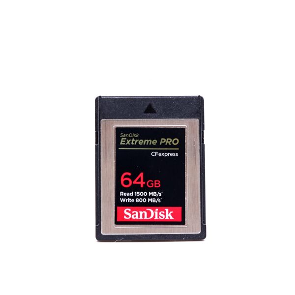 sandisk 64gb extreme pro cfexpress card type b (condition: excellent)