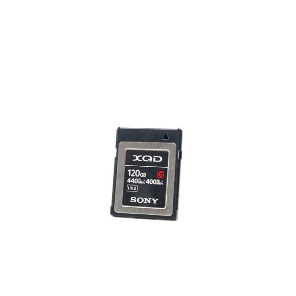 sony xqd g 120gb 440mb/s card (condition: excellent)
