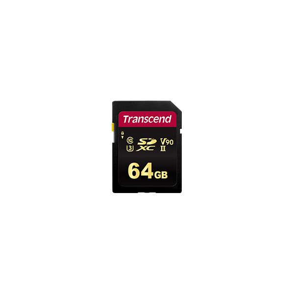 transcend ts64gsdc700s scheda di memoria 64 gb sdxc classe 10 mlc - ts64gsdc700s