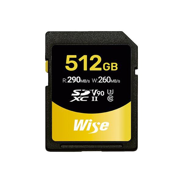 wise sdxc uhs-ii v90 512gb