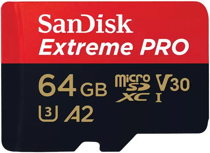 SanDisk Extreme PRO 64 GB MicroSDXC UHS-I Classe 10