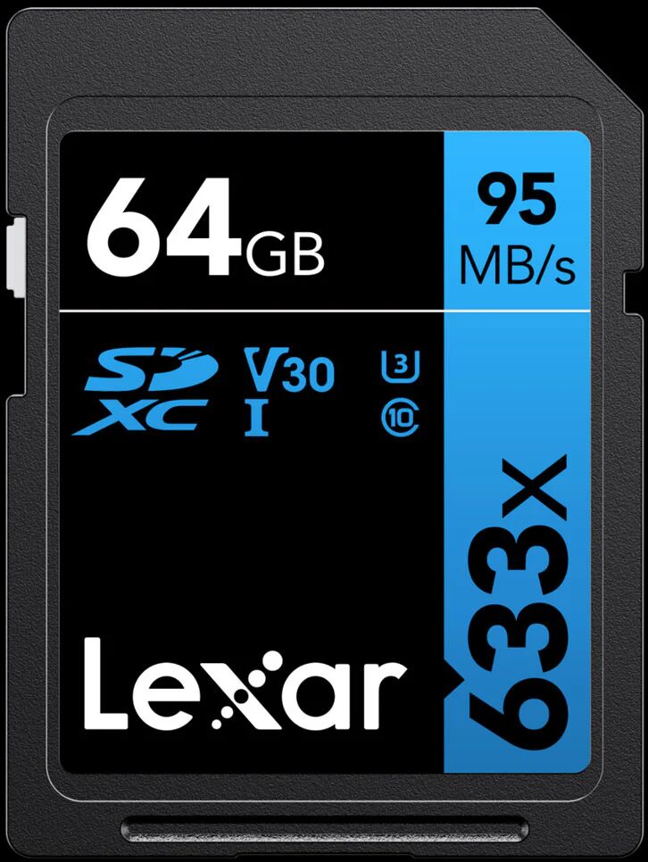 Lexar Professional 633x SDXC UHS-I Cards 64 GB Classe 10