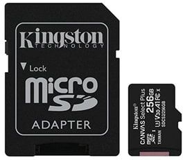 KINGSTON Scheda di memoria micro SDHC 256GB