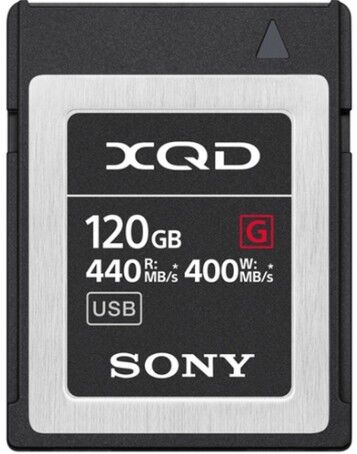 Sony QDG120F Flash-Speicherkarte (120 GB) memoria flash XQD (QDG120F)