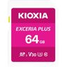 Kioxia EXCERIA PLUS SDXC-kaart 64 GB UHS-I, v30 Video Speed Class