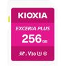 Kioxia EXCERIA PLUS SDXC-kaart 256 GB UHS-I, v30 Video Speed Class