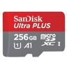 SanDisk MicroSDHC Elite Ultra 256GB 100MB/s Incl Adapter + 2Y Rescue P + 1Y Magisto