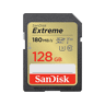 Karta pamięci SANDISK Extreme SDXC 128 GB 180/90 MB/s C10 V30 UHS-I U3