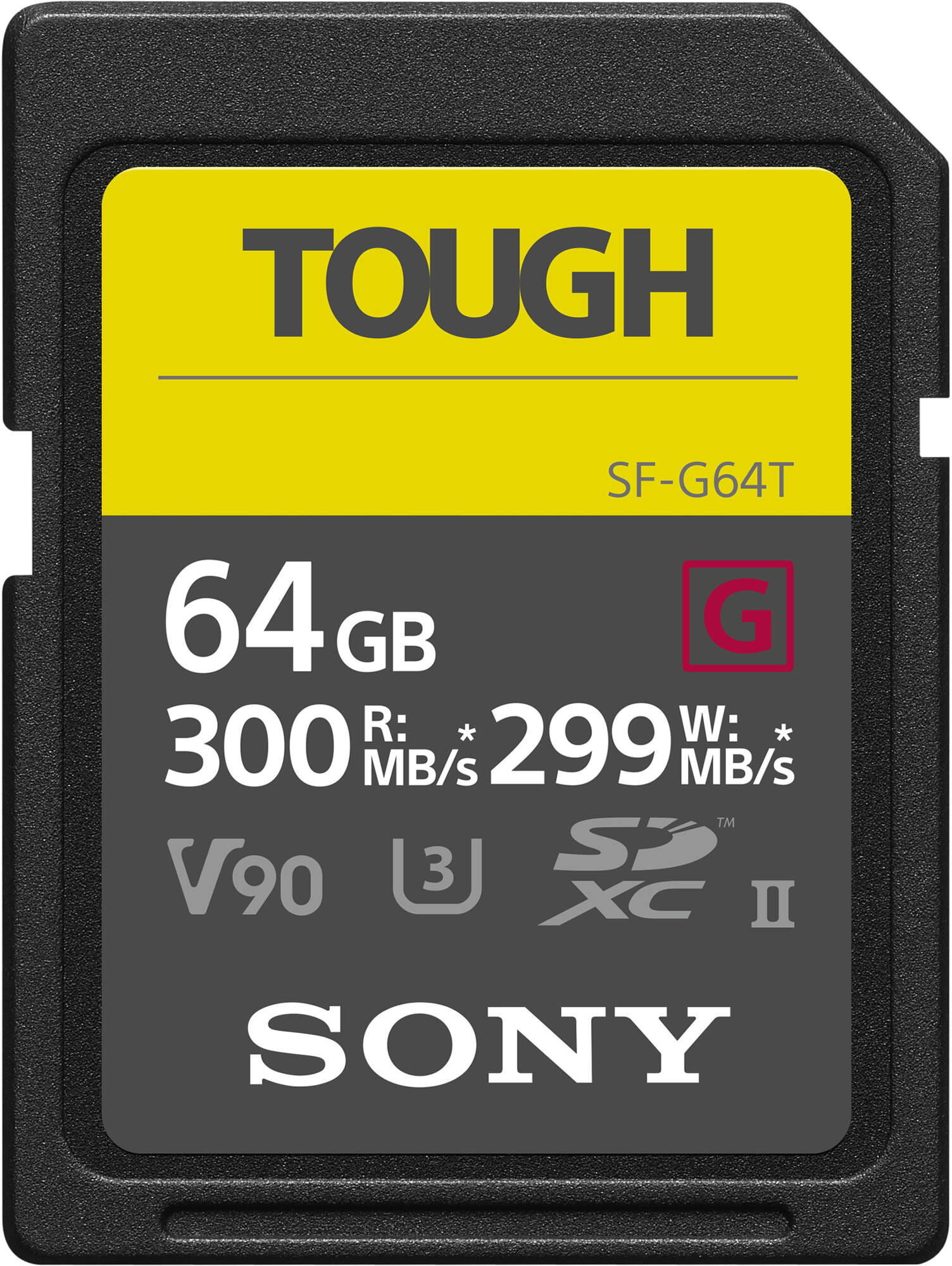 Sony Karta pamięci Sony SDXC 64GB SF-G TOUGH