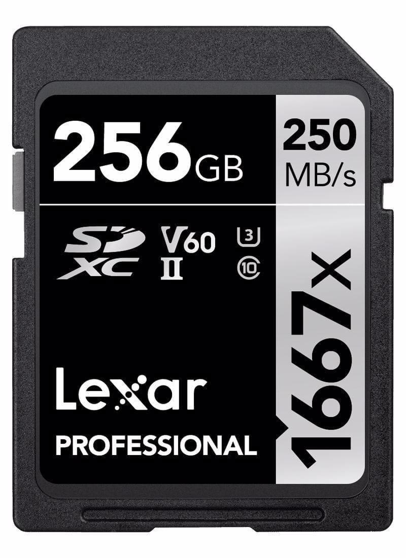 Lexar Karta Lexar Pro 1667X 256 GB SDXC UHS-II U3