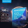 MOVESPEED-Cartão Mini SD para Câmera  Cartão de Memória Flash de Alta Velocidade  U3  Cartão TF  até