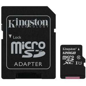 Kingston microSDXC + SDXC 128GB (Class 10)