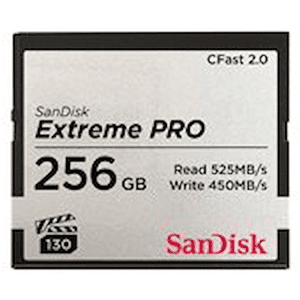 SanDisk Extreme Pro - Flash-minneskort - 256 GB - CFast 2.0