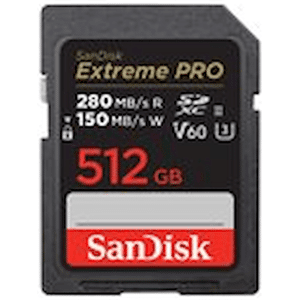 SanDisk Extreme Pro - Flash-minneskort - 512 GB - Video Class