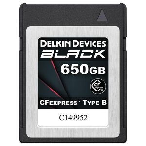 Delkin CFexpress Black 650GB R1725/W1530 (typ B)