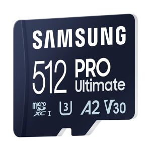 Samsung MicroSD 512GB PRO Ultimate, U3 V30 A2 200mb/s