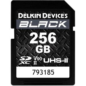 Delkin Black Rugged SDXC 256GB UHS-II U3 V90 300MB/s