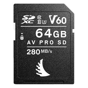Angelbird SDXC AV Pro 64GB UHS-II V60 U3 280MB/s