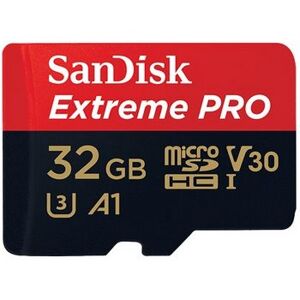 SanDisk MicroSDHC Extreme Pro 32GB UHS-1 U3 V30 32GB 100MB/S, Class 10