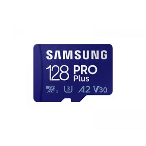 Samsung Pro Plus Microsdxc 128gb & Sd Adapter - Minneskort