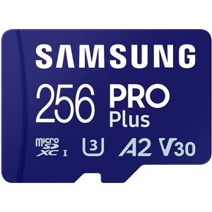 Samsung PRO Plus microSD Card 256GB in Blue (MB-MD256SA/EU)