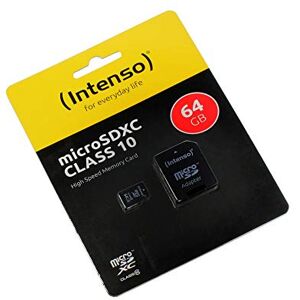 Mobile-Laden 64GB Memory Card compatible with Motorola Moto G8, microSDXC, Class 10, HighSpeed, SD Adapter