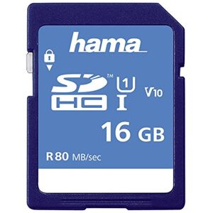 Hama SDHC 16GB UHS-I Class1 Memory Card C10 - (533x / 80Mb/s)