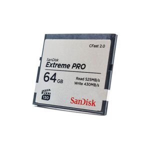 Used SanDisk Extreme PRO 64GB 525MB/s CFast 2.0 Card