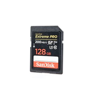 Used SanDisk Extreme PRO 128gb 200MB/s SDXC Card