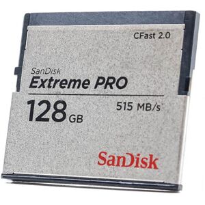 Used SanDisk 128GB Extreme PRO 515MB/s CFast 2.0 Card