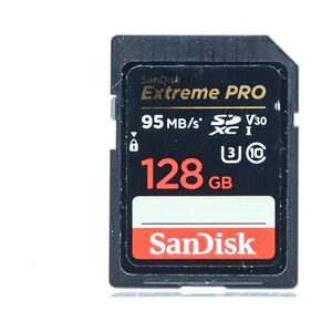 Used SanDisk Extreme PRO 128GB 95 MB/s SDXC Card