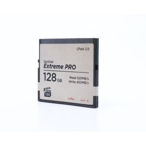 Used SanDisk 128GB Extreme PRO 525MB/s CFast 2.0 Card