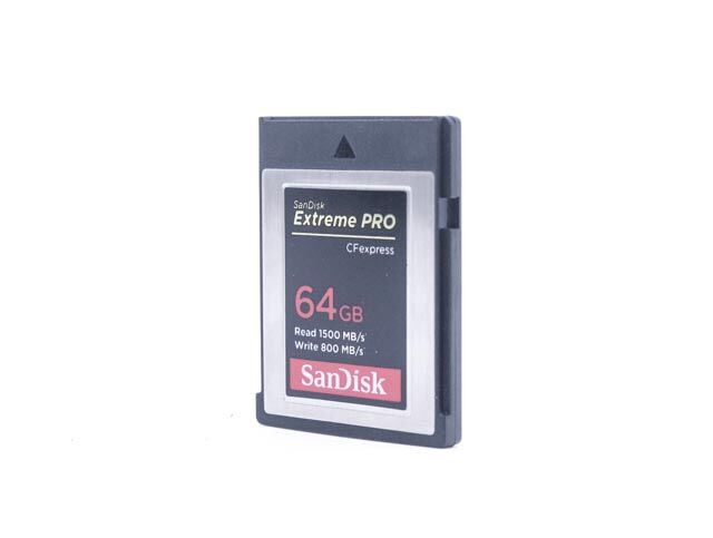 Used SanDisk 64GB Extreme PRO CFexpress Card Type B