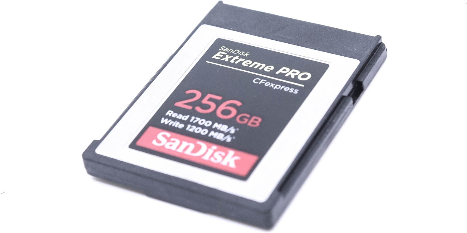 Used SanDisk 256GB Extreme PRO CFexpress Card Type B